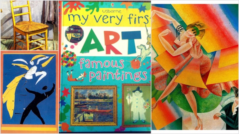 My very first ART - famous paintings