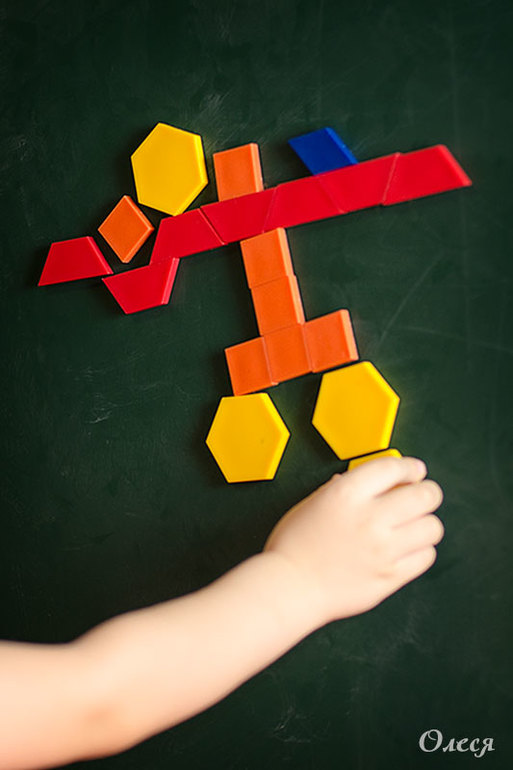 Магнитная мозаика из обычной