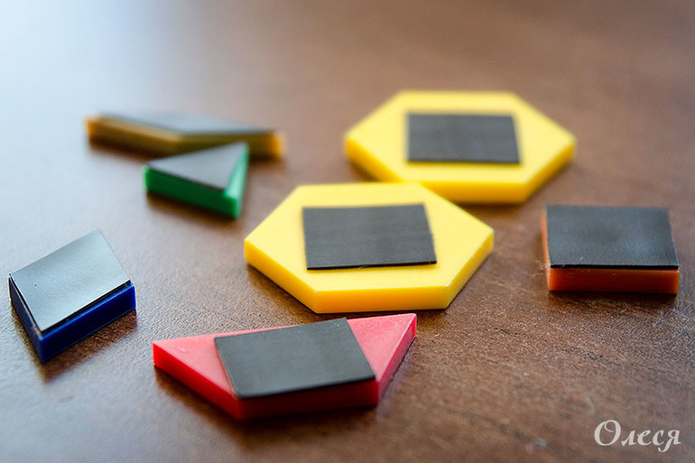 Магнитная мозаика из обычной