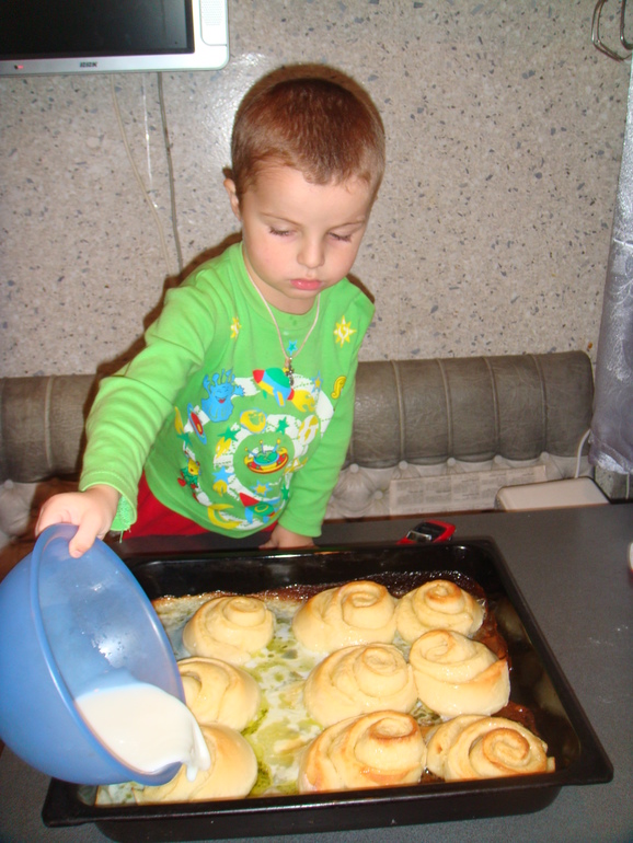 Сладкие рулеты