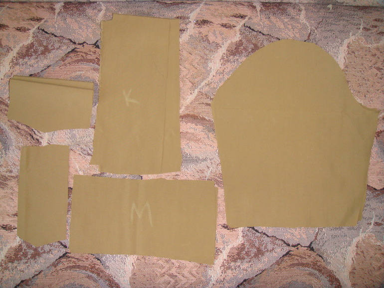 Костюм солдата времен войны