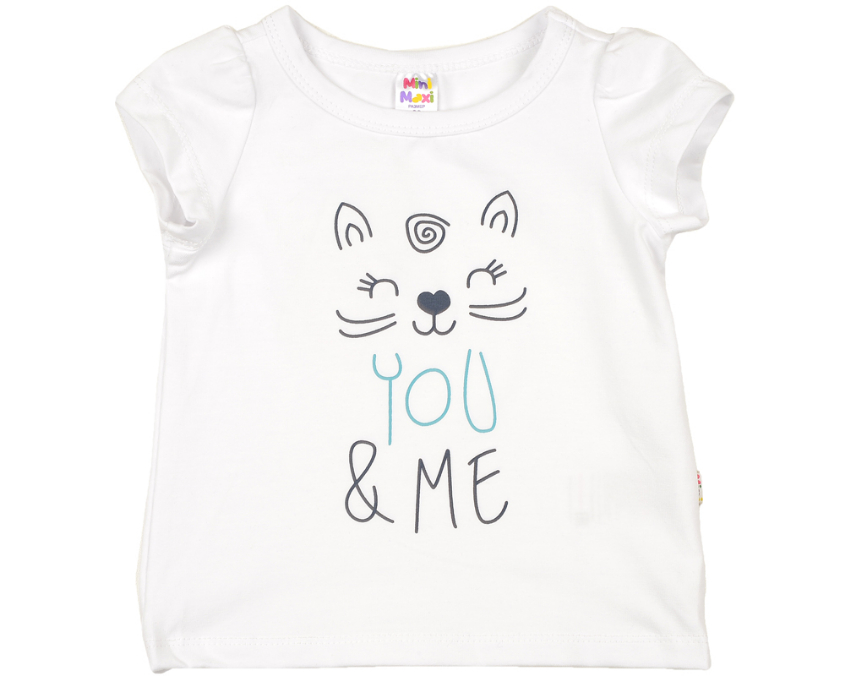 Цена: 360 руб. Размеры 80- 116 см. Футболка "You & me" от Mini Maxi