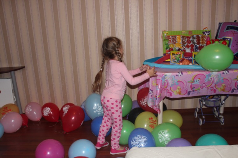 5 лет доченьке