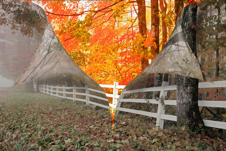 Контрольное задание № 39. Загибаем картинку