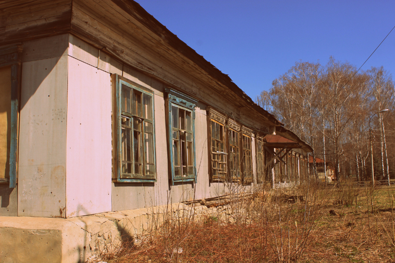 Сурск, садики, домишки и Ленин
