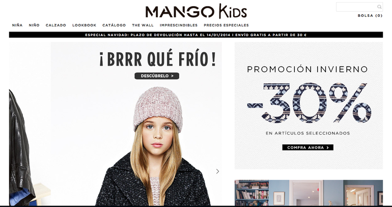 Распродажа на сайте MangoKids