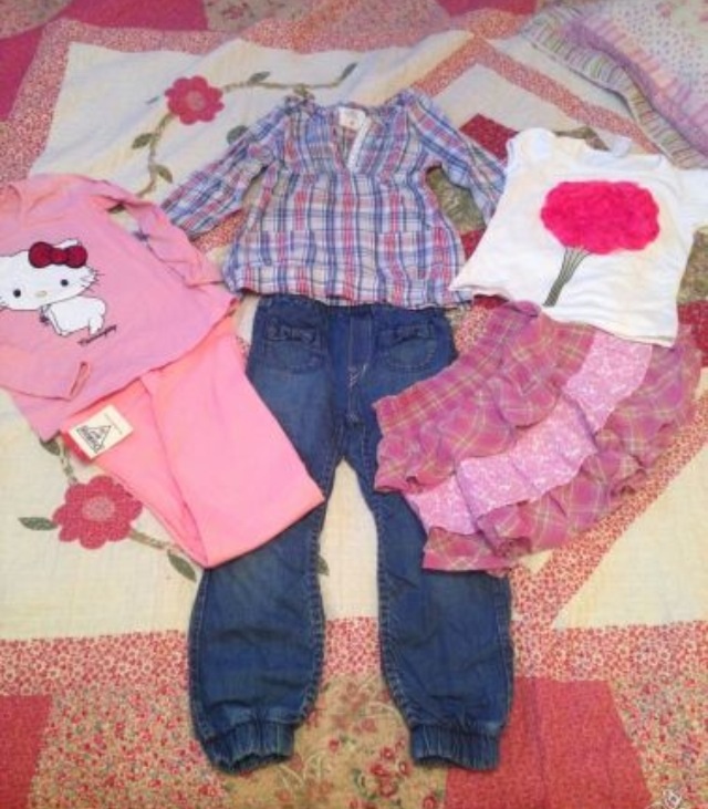 Пакет одежды на 4-5-6 лет