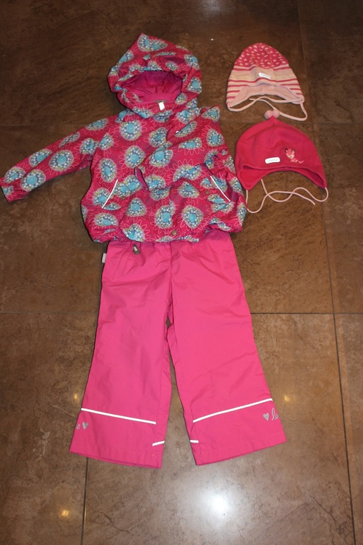 Комплект REIMA TEK (куртка+полукомбезик+непромокашки на резинке+2 шапочки) на межсезонье на 86рост