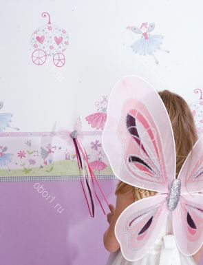 Стены в деткой .