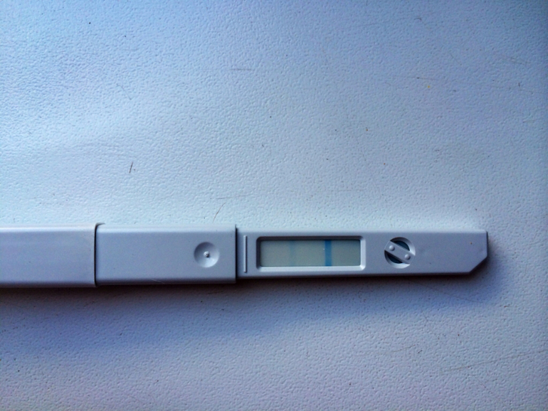 Проверила Clearblue тест 10 дпо .