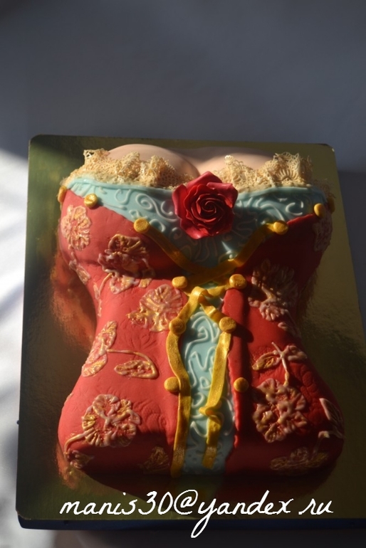 торт Корсет