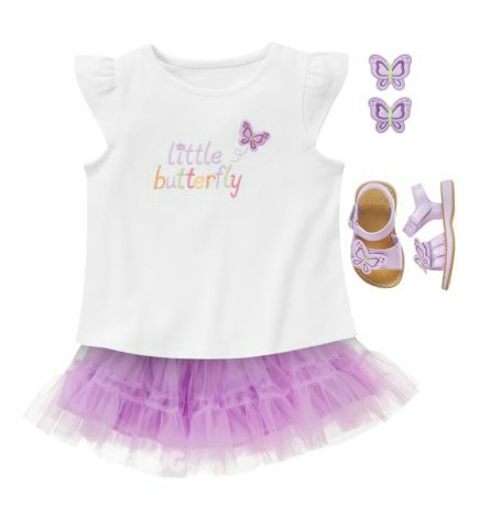 Пристрой одежды из США для девочек от 3 месяцев до 2 лет (размеры до и 2T). Обновила 07/04