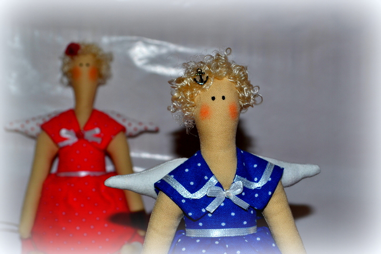 Морские тильды - толстушки)