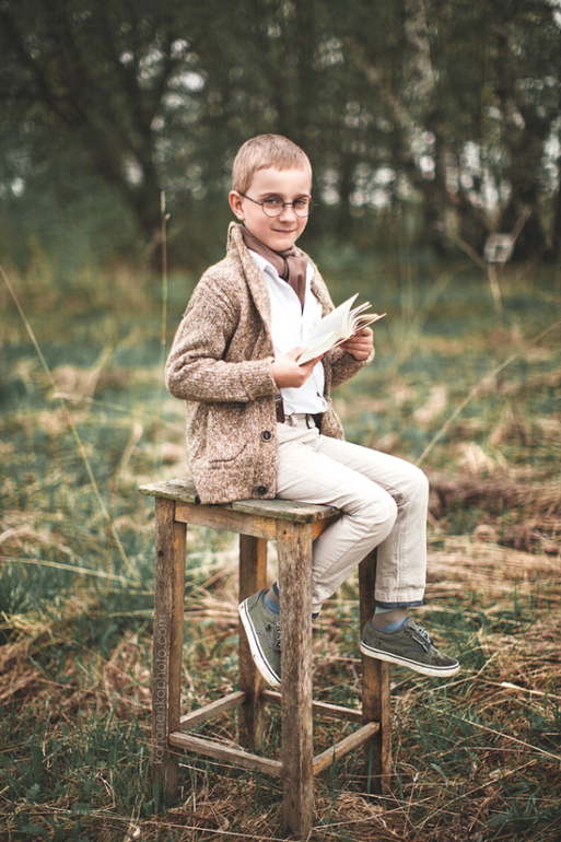 Детская фотосессия "On location". Пашка))