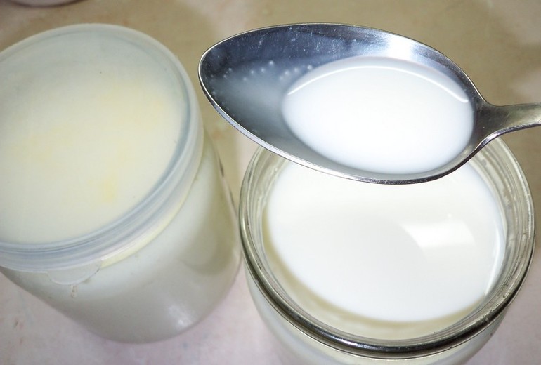 Домашний йогурт.