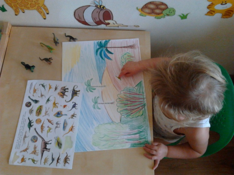 2 Микс-неделя: динозавры, одежда