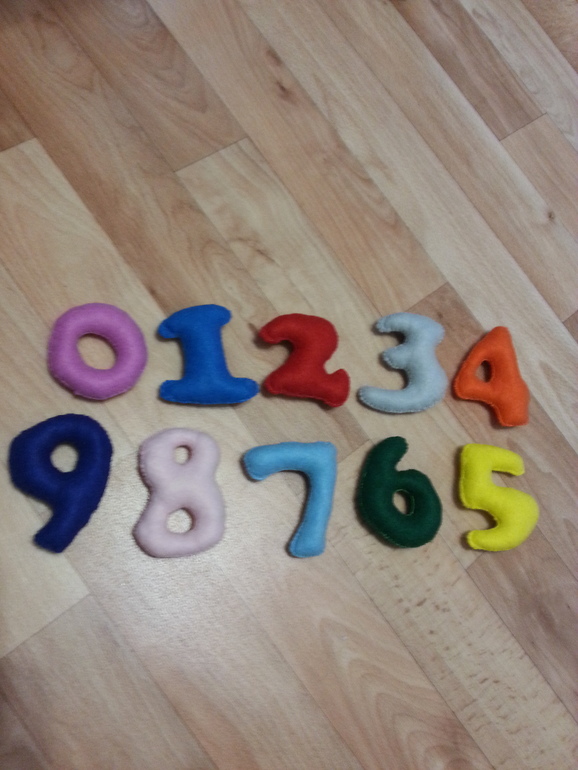 Первые цифры для дочи