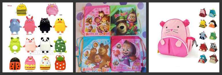 Детские сумочки и рюкзачки. Новые, в наличии.