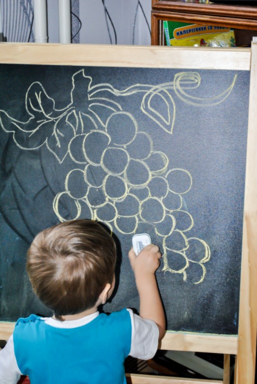 Готовим с детьми. Капкейки с изюмом и орехами.