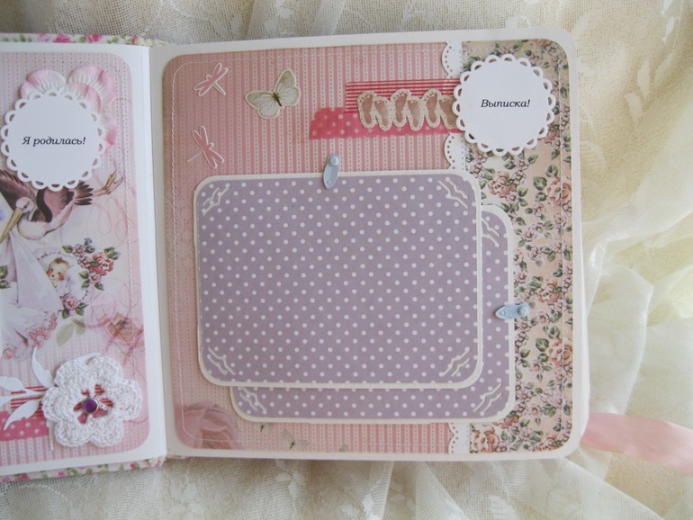 Альбом для девочки Алины...