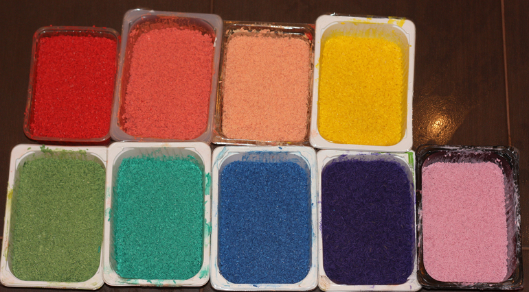 Рисовая радуга