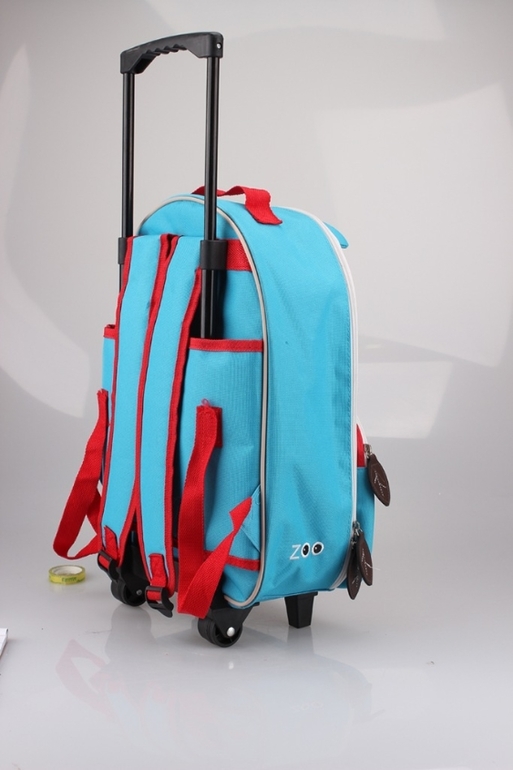 Zoo Luggage детский чемодан на колесах с выдвижной ручкой. 1550р