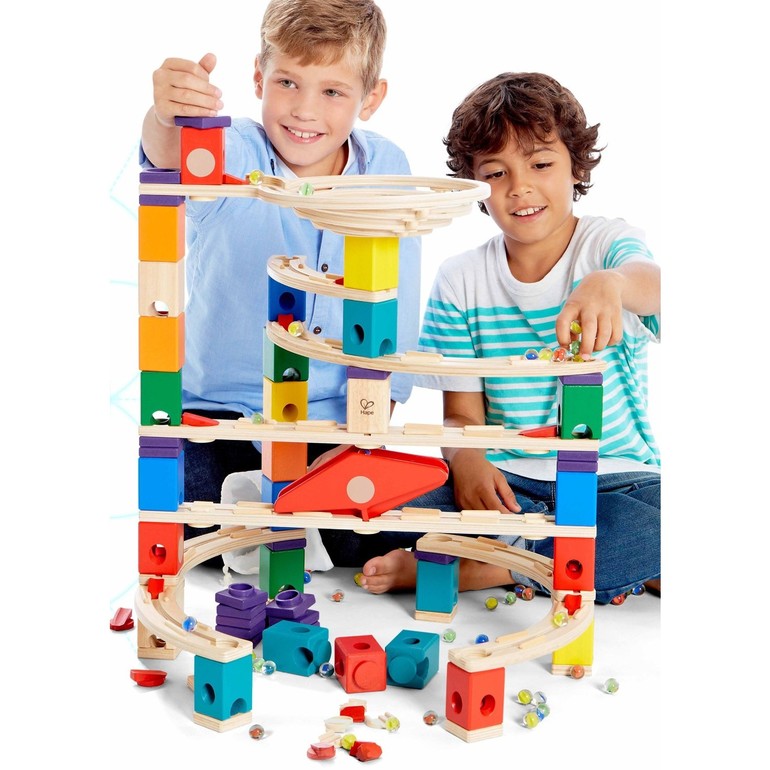 Чудеса случаются :) Знакомьтесь, конструктор Quadrilla от Hape!