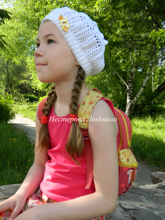 Берет крючком