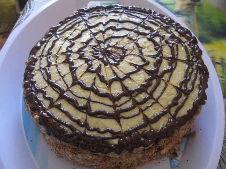 Торт для нашей бабушки