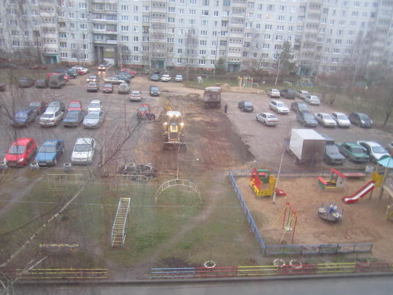 как сделать парковку.