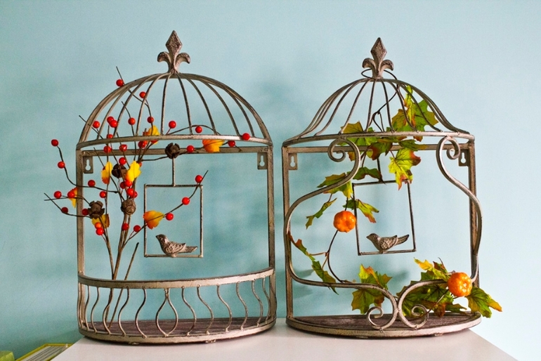 Подсвечники-домики и клетки в наличии. Simple Things Shop