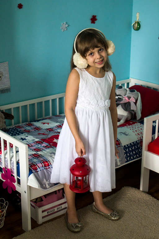 Зима у нас в доме.