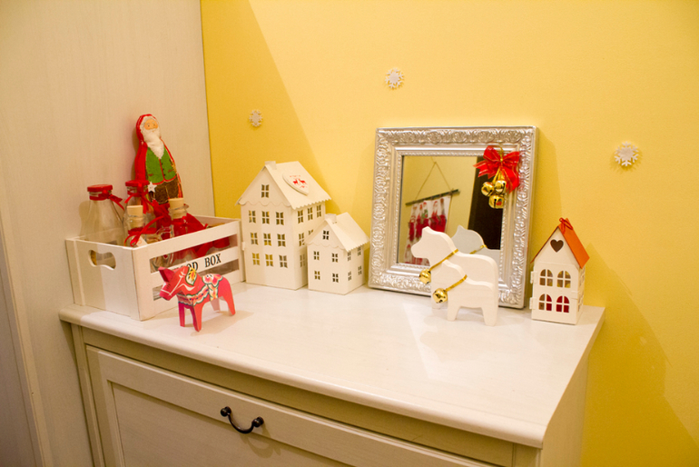 Зима у нас в доме.