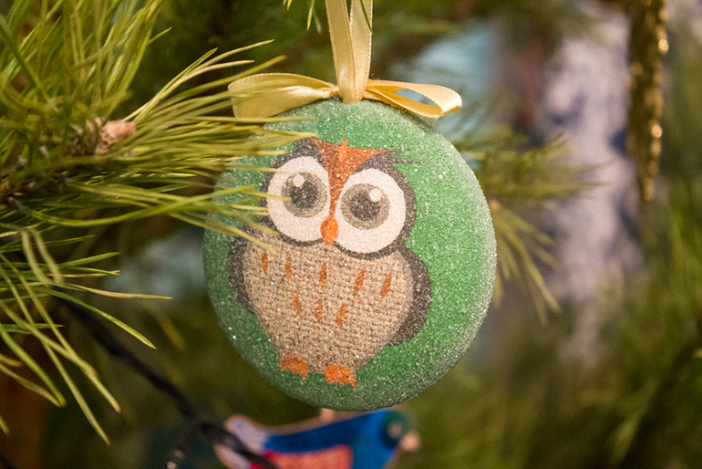 Зима у нас в доме.