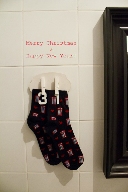 Зима у нас в доме.