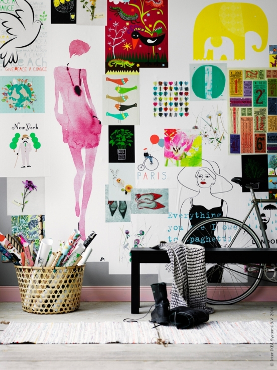 Несколько простых и милых идей от Икеа