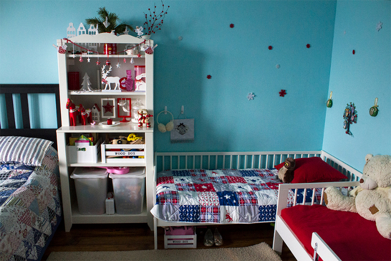 Зима у нас в доме.