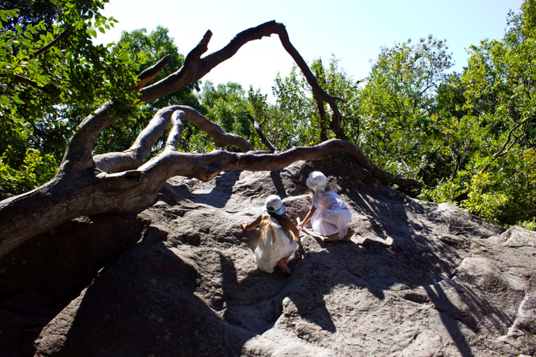 Нимфы в Алупкинском саду. Воронцовский парк