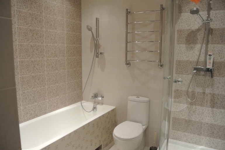 А вот и наша ванная комната