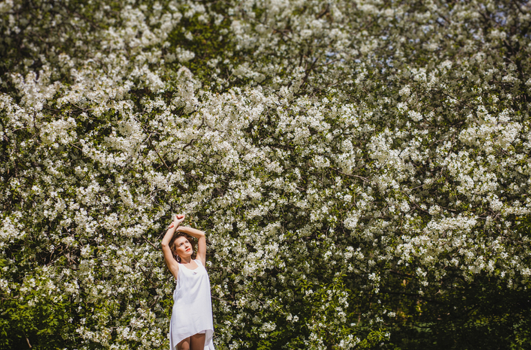 Apple trees. Валентина