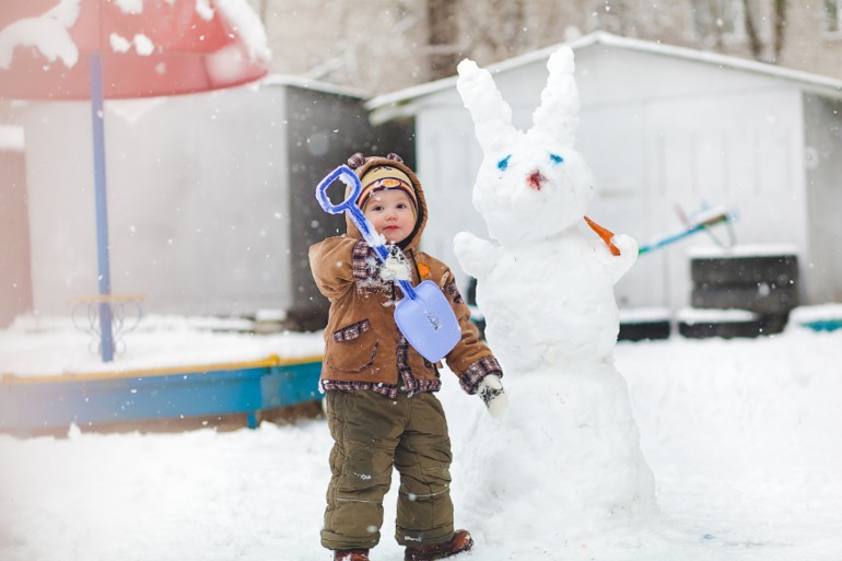 Погода сегодня кайф! Выпал снежок!