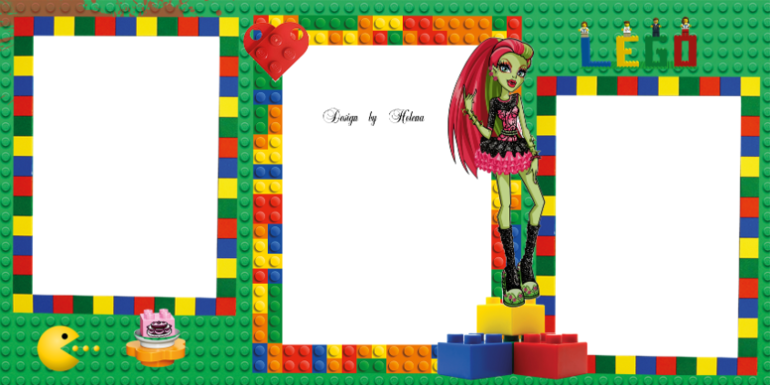 Фотокнига Monster High Lego