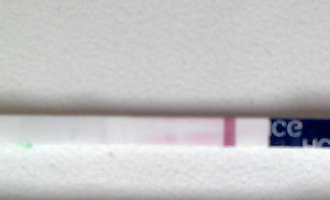 На тесте исчезли полоски на беременность
