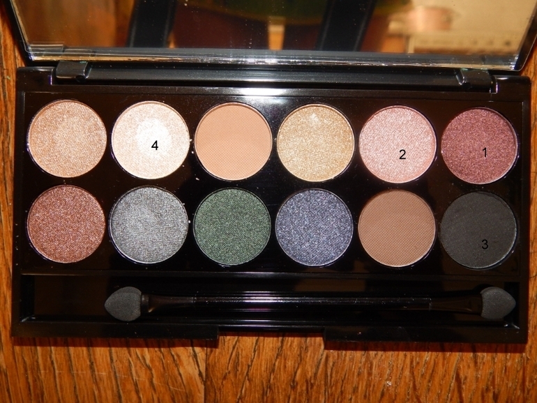 Бордовый макияж