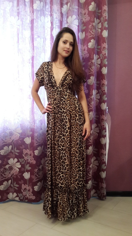 Леопардовая красотень!) Жизель.