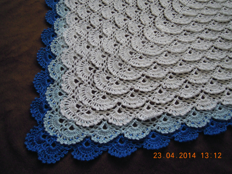 Плед на выписку. В конкурсе №1.4