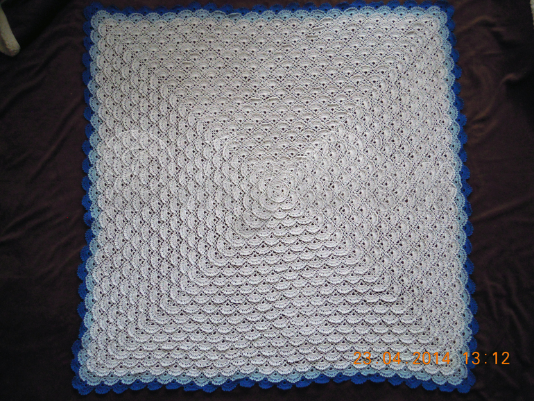 Плед на выписку. В конкурсе №1.4