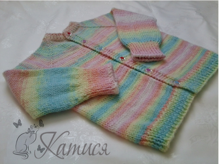 Кофточка для дочи.