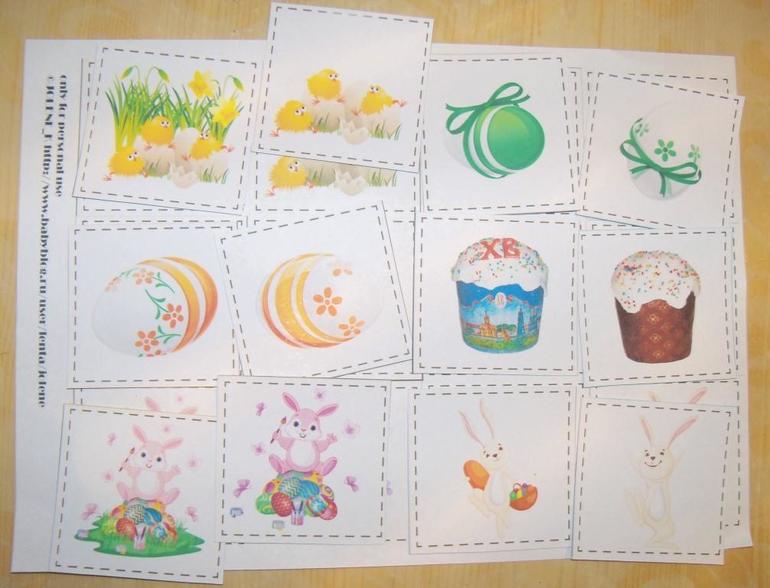 Пасхальные игры и занятия