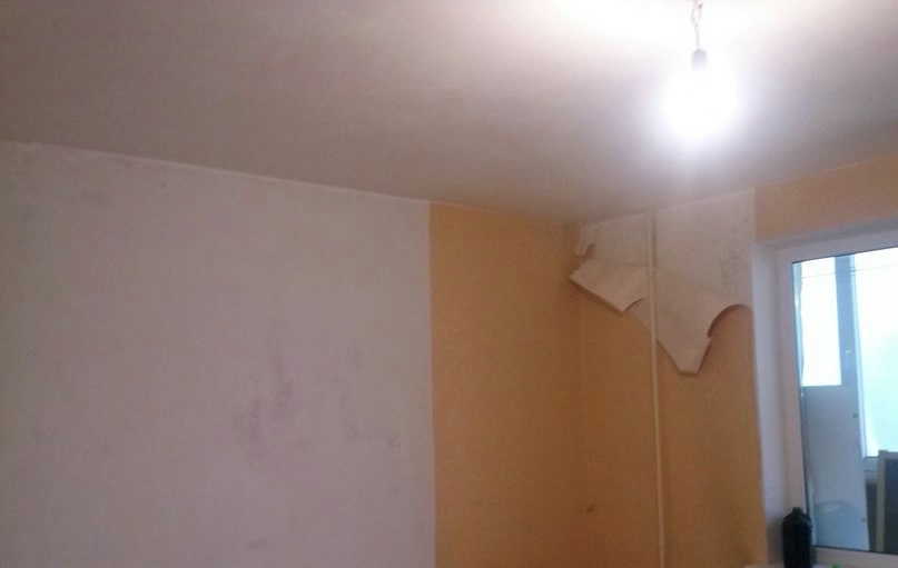 Ремонт в зале.